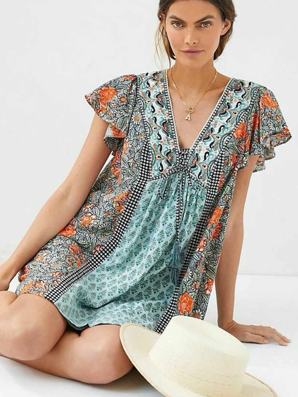 Anthropologie astrid tunic dress sz s